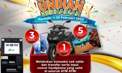 Gebyar Undian ATMi Berhadiah Motor, Samsung S21 Fe & TV