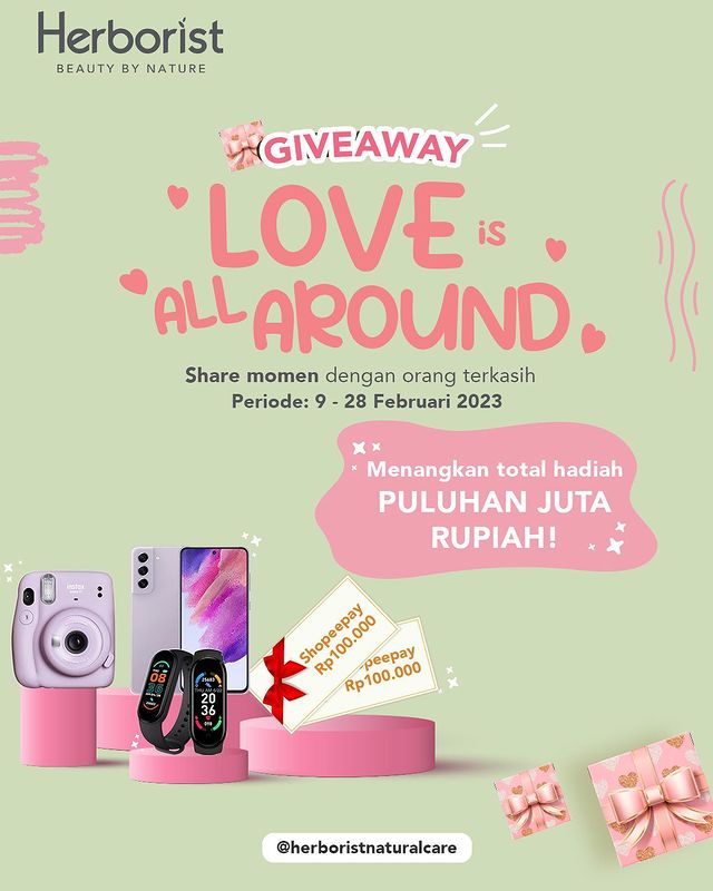 Giveaway Filter Love All Around Berhadiah SAMSUNG Galaxy S21