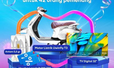 Giveaway Road To 11th Birthday Sale Berhadiah Motor Listrik