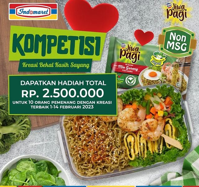 Kompetisi Kreasi Bekal Kasih Sayang Berhadiah 2,5 Juta Rupiah