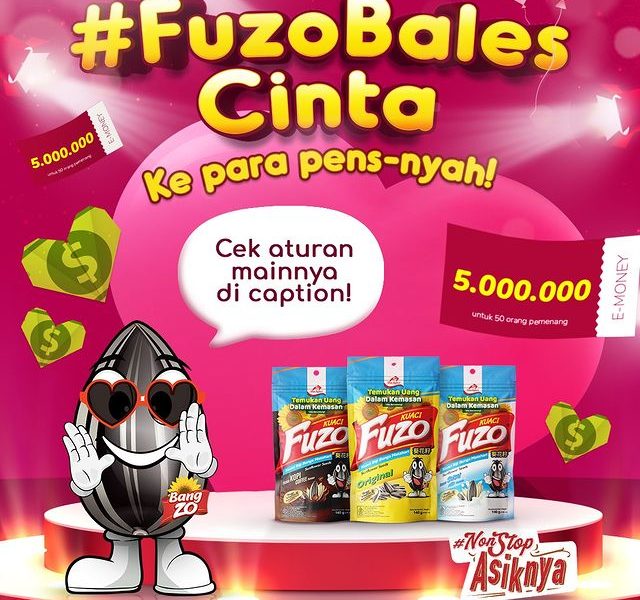 Kontes Foto Fuzo Bales Cinta Berhadiah E-Money Total 5 Juta