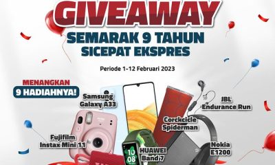 Kontes Reels Ucapan HUT SiCepat Berhadiah Gadget Jutaan Rupiah
