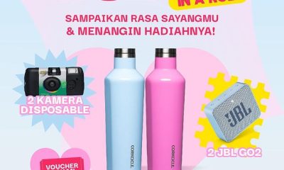 Kuis Love In A Roll Berhadiah Kamera Disposable, JBL GO 2, dll