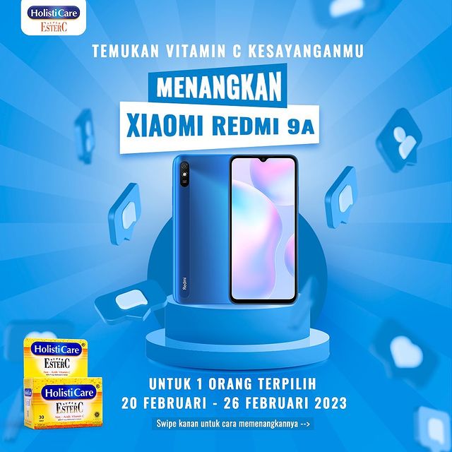 Kuis Temukan Vitamin C Berhadiah HP Xiaomi Redmi 9A