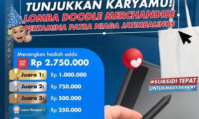 Lomba Doodle Pertamina Patra Niaga Hadiah Total Jutaan Rupiah