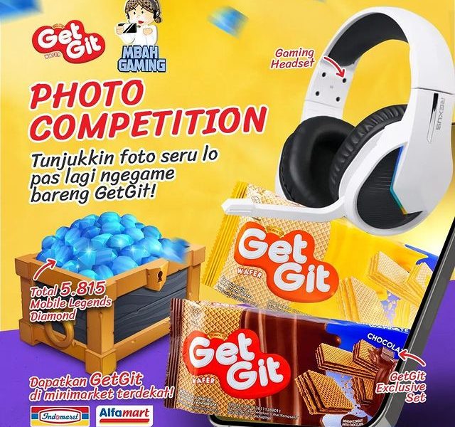 Lomba Foto GetGitxMbahGS Hadiah Gaming Headset, DM, Produk