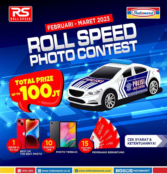 Lomba Foto Mainan Roll Speed Berhadiah Total 100 Juta!