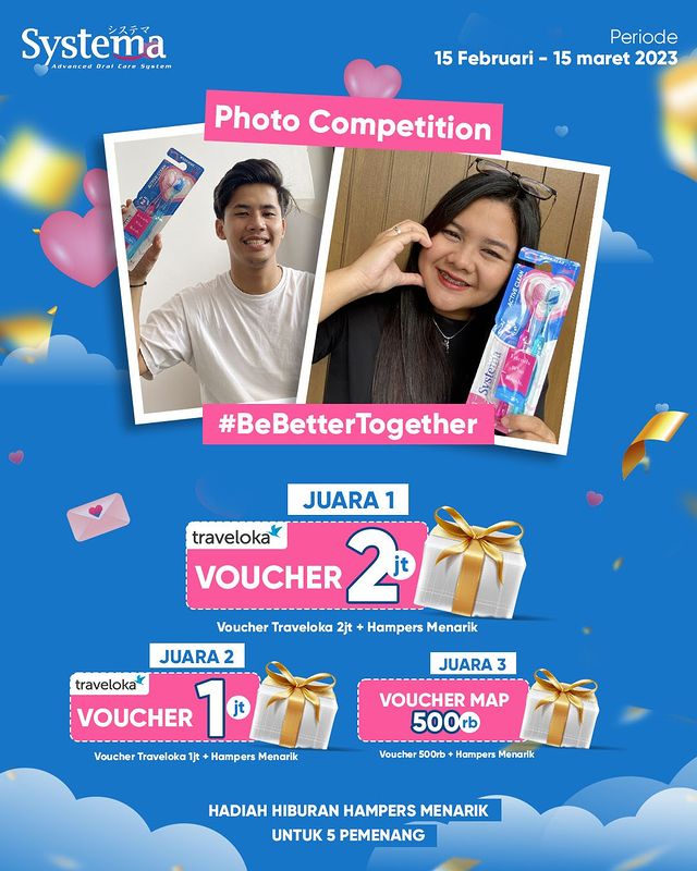 Lomba Foto Systema Berhadiah Voucher Traveloka Jutaan Rupiah