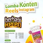 Lomba Konten Reels Berbagi Itu Keren Berhadiah Total 4,75 Juta