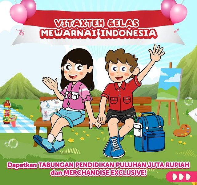 Lomba Mewarnai Indonesia Hadiah 15 Juta dari Vita x Teh Gelas