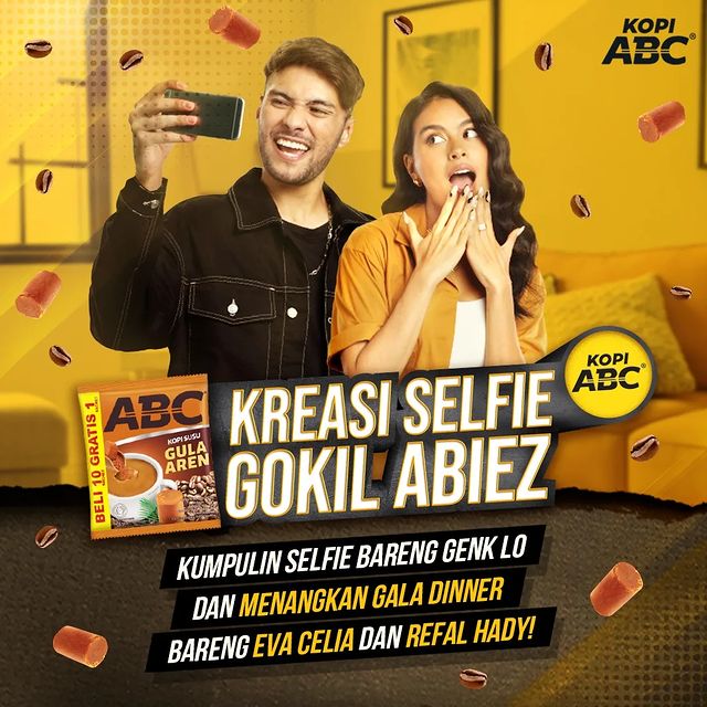 Lomba Selfie Gokil Abiez Berhadiah Dinner Refal Hady & Eva Celia