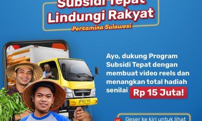 Lomba Video Subsidi Tepat Lindungi Rakyat Hadiah Total 15 Juta