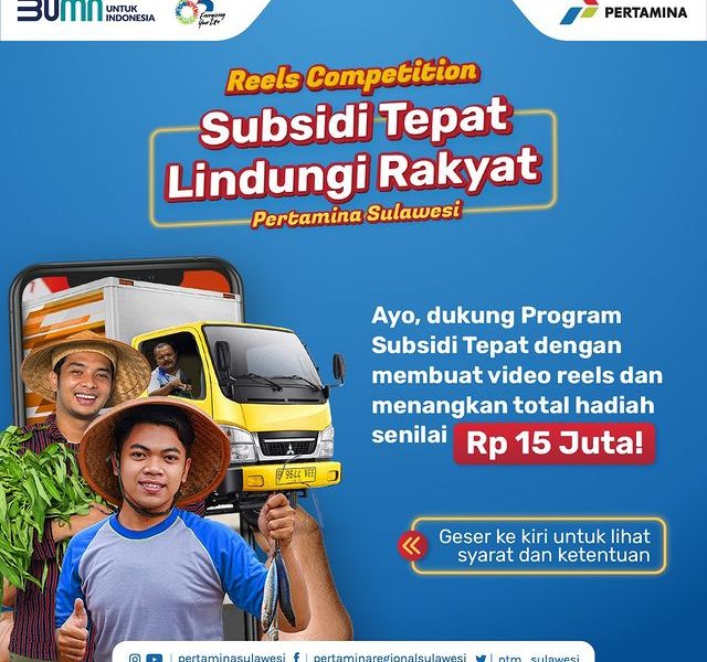 Lomba Video Subsidi Tepat Lindungi Rakyat Hadiah Total 15 Juta
