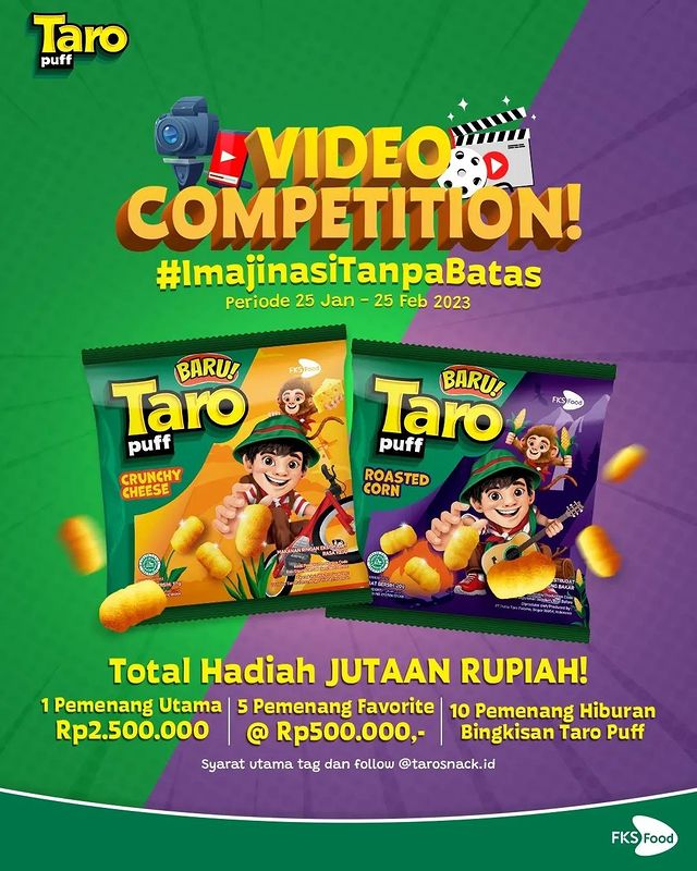 Lomba Video TARO Imajinasi Tanpa Batas Hadiah Total 5 Juta