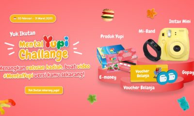 Mental Yupi Challenge Menangkan Ratusan Hadiah Menarik