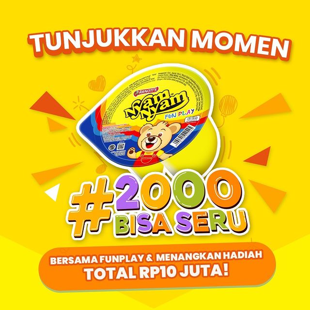 NyamNyam 2000 Bisa Seru Berhadiah Total 10 Juta Rupiah