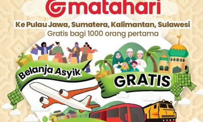 Promo 1000 Tiket Mudik Gratis Bersama Matahari