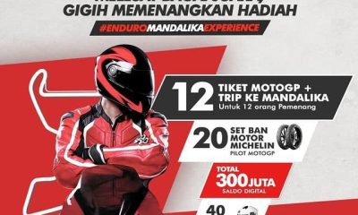 Undian Enduro Click & Win Berhadiah Tiket MotoGP, Ban, Helm, dll