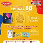 Undian Kokola Indomaret Cashback 88 Berhadiah Emas per Minggu