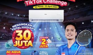 Aqua UV Air Power Tiktok Challenge Berhadiah Total 30 Juta Rupiah