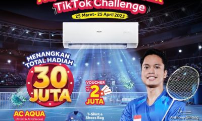 Aqua UV Air Power Tiktok Challenge Berhadiah Total 30 Juta Rupiah