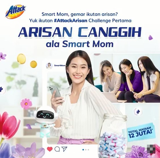 Arisan Canggih ala Smart Mom Grand Prize 12 Juta dari Attack