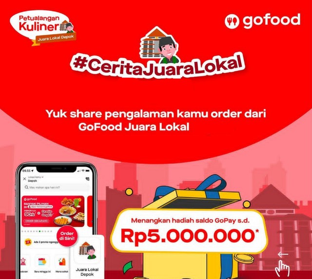 Challenge Cerita Juara Lokal Gofood Berhadiah Hingga 5 Juta