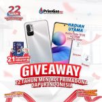 Giveaway 22 Tahun PrimGas LPG Berhadiah Redmi Note 10 5G