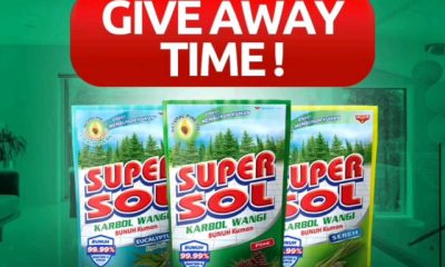 Giveaway IG Super Sol Berhadiah Saldo E-Wallet Total 1 Juta