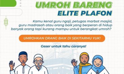 Kontes Cerita Inspiratif Hadiah 10 Paket Umroh Bareng Elite Plafon