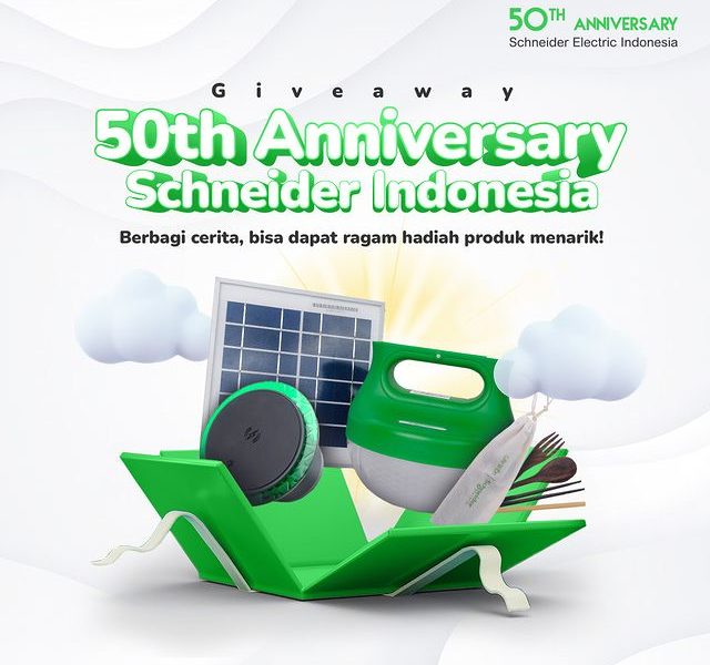 Kontes Foto Ultah Schneider 50th Berhadiah Seniali Jutaan Rupiah