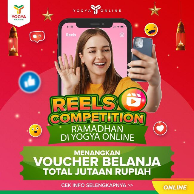 Kontes Reels Ramadhan Di Yogya Online Hadiah Voucher Jutaan