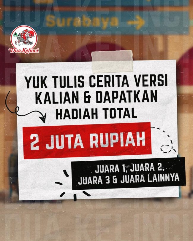 Kuis Nonton Video Ke Surabaya Berhadiah Total 2 Juta Rupiah