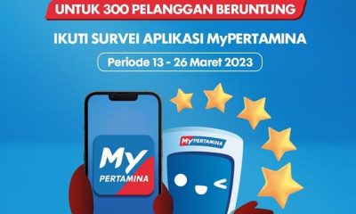 Kuis Survey MyPertamina Berhadiah Saldo 100K Untuk 300 Orang