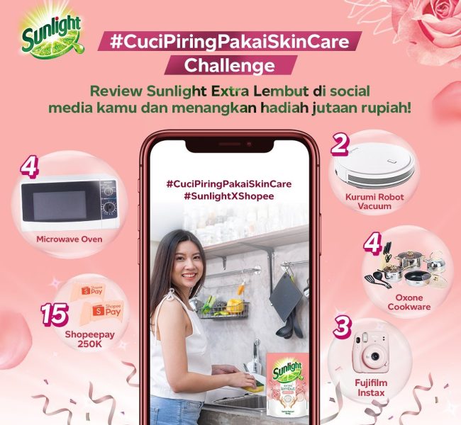 Lomba Cuci Piring Pakai Skin Care Berhadiah Jutaan Rupiah