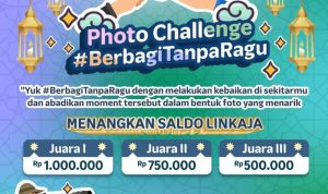 Lomba Foto Berbagi Tanpa Ragu Berhadiah LinkAja Jutaan Rupiah
