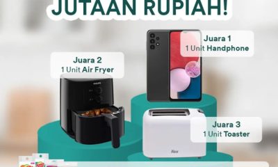 Lomba Foto Cucian Piring Ramadan Berhadiah HP, Air Fryer, Toaster