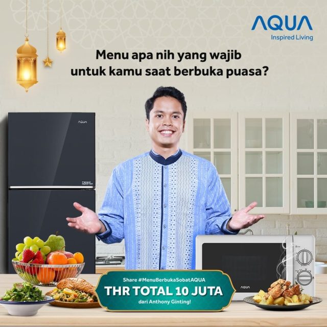 Lomba Foto Menu Berbuka AQUA Berhadiah THR Total 10 Juta