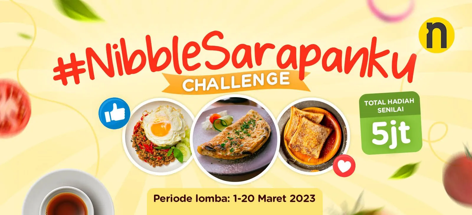 Lomba Foto Nibble Sarapanku Berhadiah Total 5 Juta Rupiah