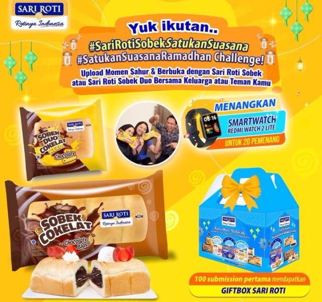 Lomba Foto Sari Roti Ramadan Hadiah 20 Redmi Watch 2 Lite