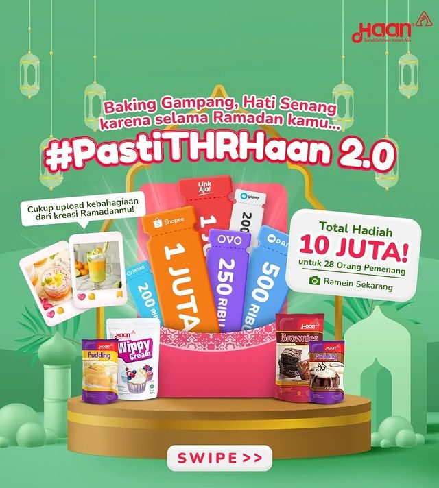 Lomba Kreasi Pasti THRHaan 2.0 Berhadiah Total 10 Juta Rupiah