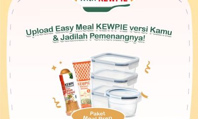 Lomba Recook Easy Meal Kewpie Hadiah 50 Paket Meal Prep Set