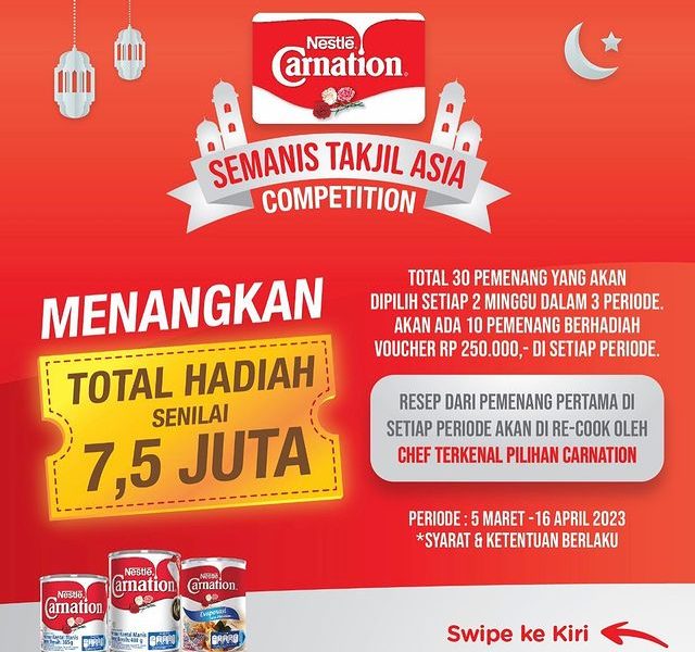 Lomba Resep Semanis Takjil Asia Berhadiah Total 7,5 Juta Rupiah