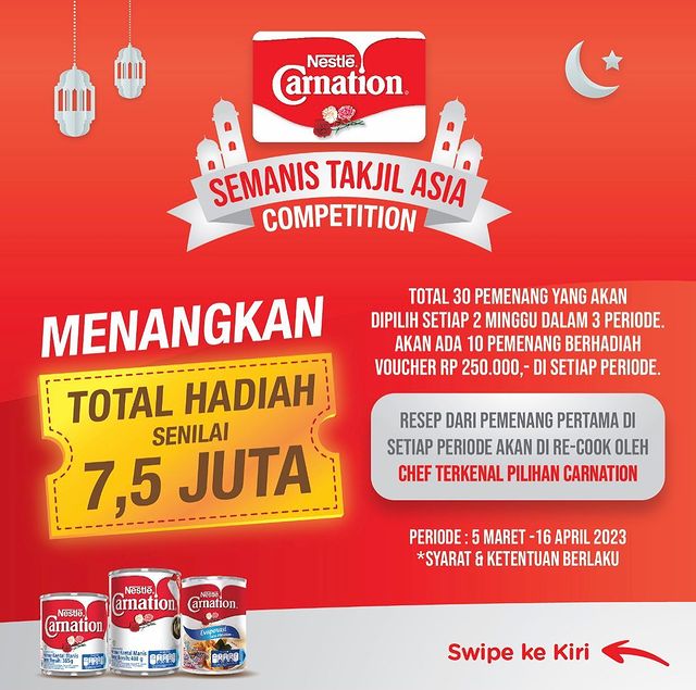 Lomba Resep Semanis Takjil Asia Berhadiah Total 7,5 Juta Rupiah