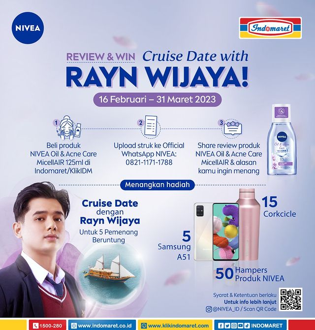 Lomba Review Nivea Berhadiah Cruise Date Bareng Rayn Wijaya