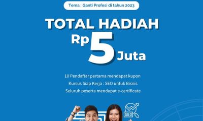 Lomba SEO Ganti Profesi di Tahun 2023 Hadiah Total 5 Juta