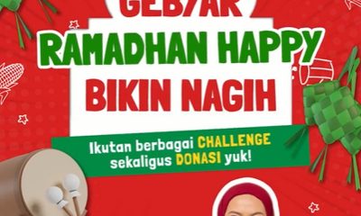 Lomba Video Gebyar Ramadan Happy Tos Berhadiah Total 15 Juta