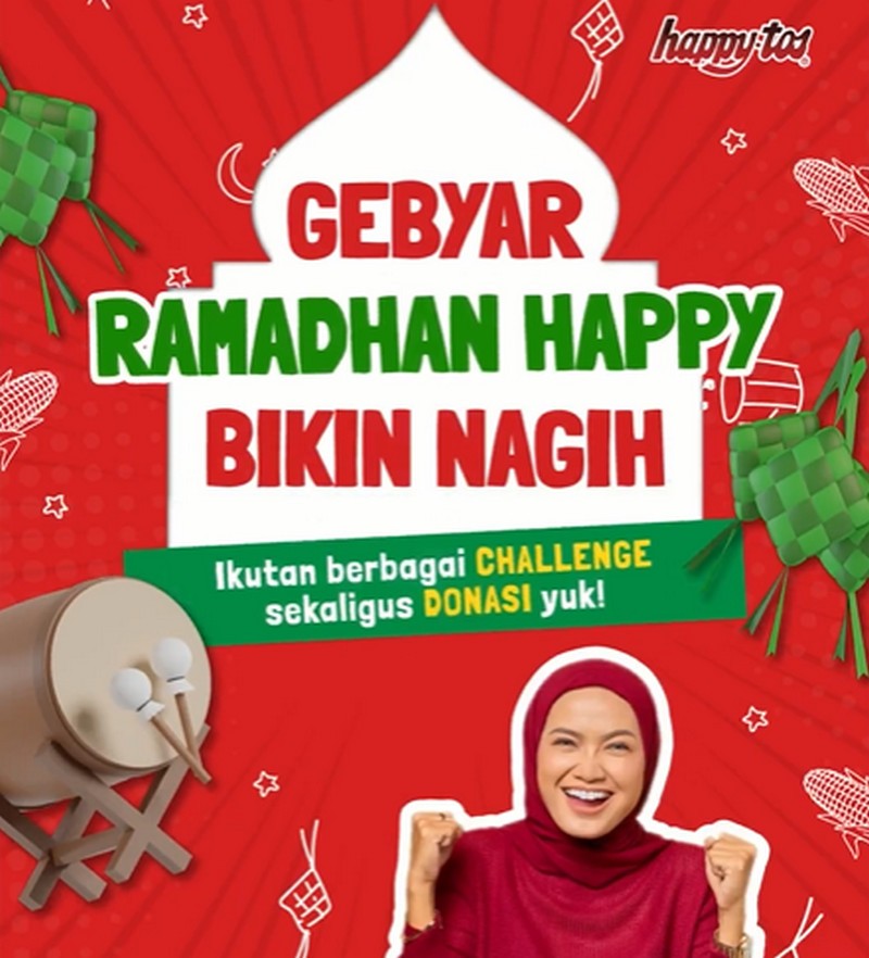 Lomba Video Gebyar Ramadan Happy Tos Berhadiah Total 15 Juta