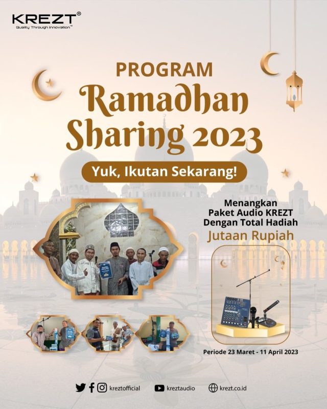 Lomba Video Ramadhan Sharing 2023 Berhadiah Paket Audio