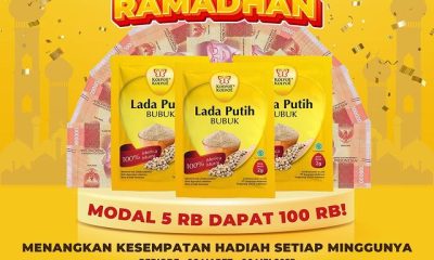 Modal 5K dapat 100K di Undian Rezeki Ramadhan Koepoe-Koepoe